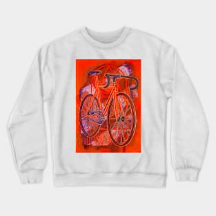 Dosnoventa Houston Flo Orange Crewneck Sweatshirt